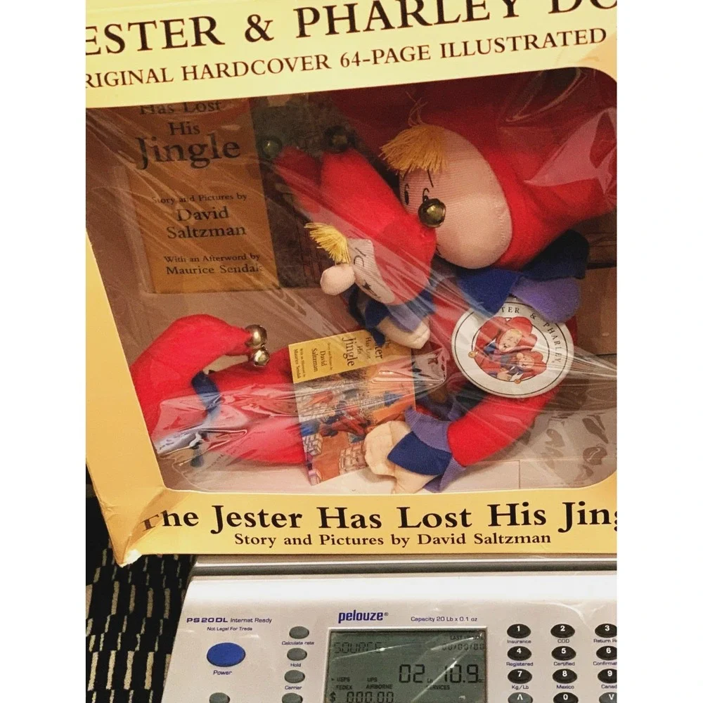 Jester Lost His Jingle Jester Pharley Special 1st Ed Signed Book Provenance READ